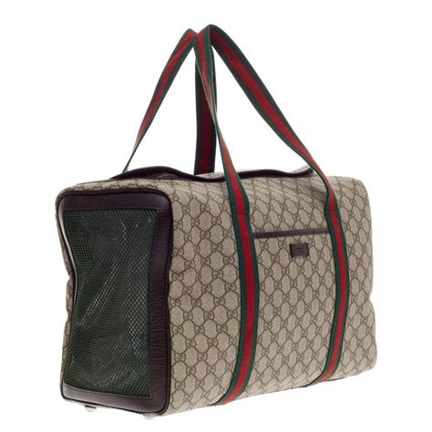 gucci space cat tote|gucci pet carrier bag.